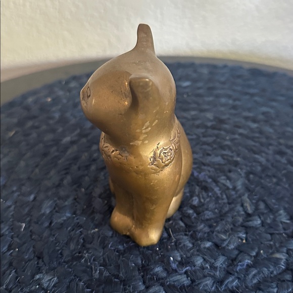 Vintage Brass Cat - Picture 2 of 8
